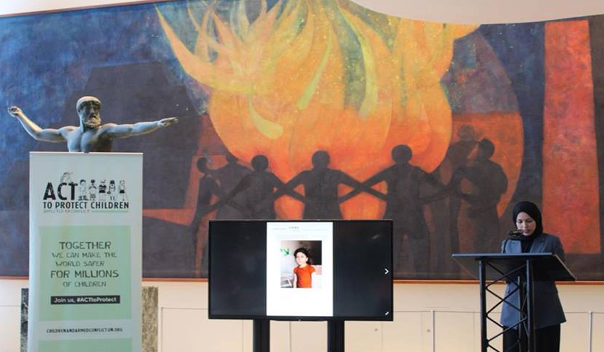 Qatar Inaugurates Photo Exhibition on Children and Armed Conflict at United Nations Headquarters
